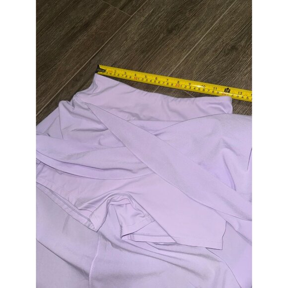 NWOT Halara breezeful high low skirt with shorts Size S purple lavender color - Picture 8 of 10